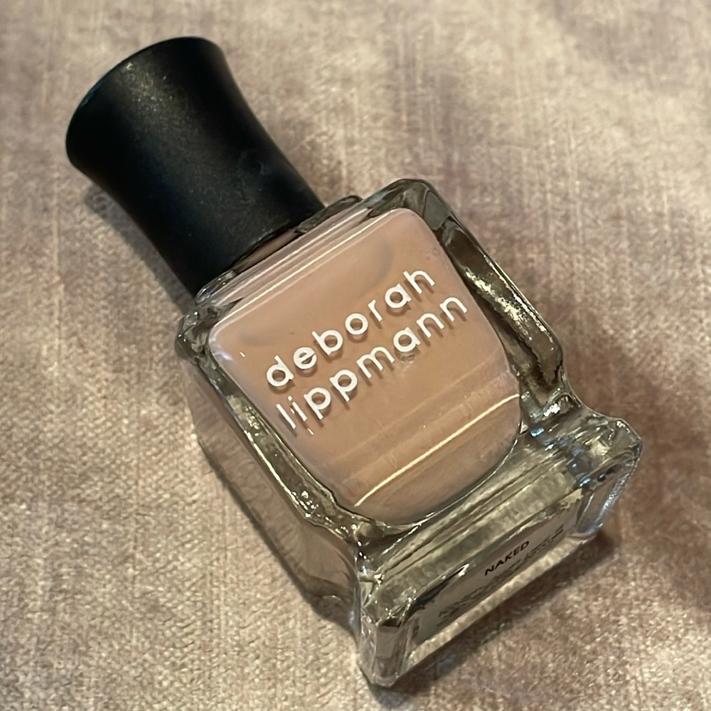 Deborah Lippmann Naked or Take Me to the River Grey Nail Polish NWOTS